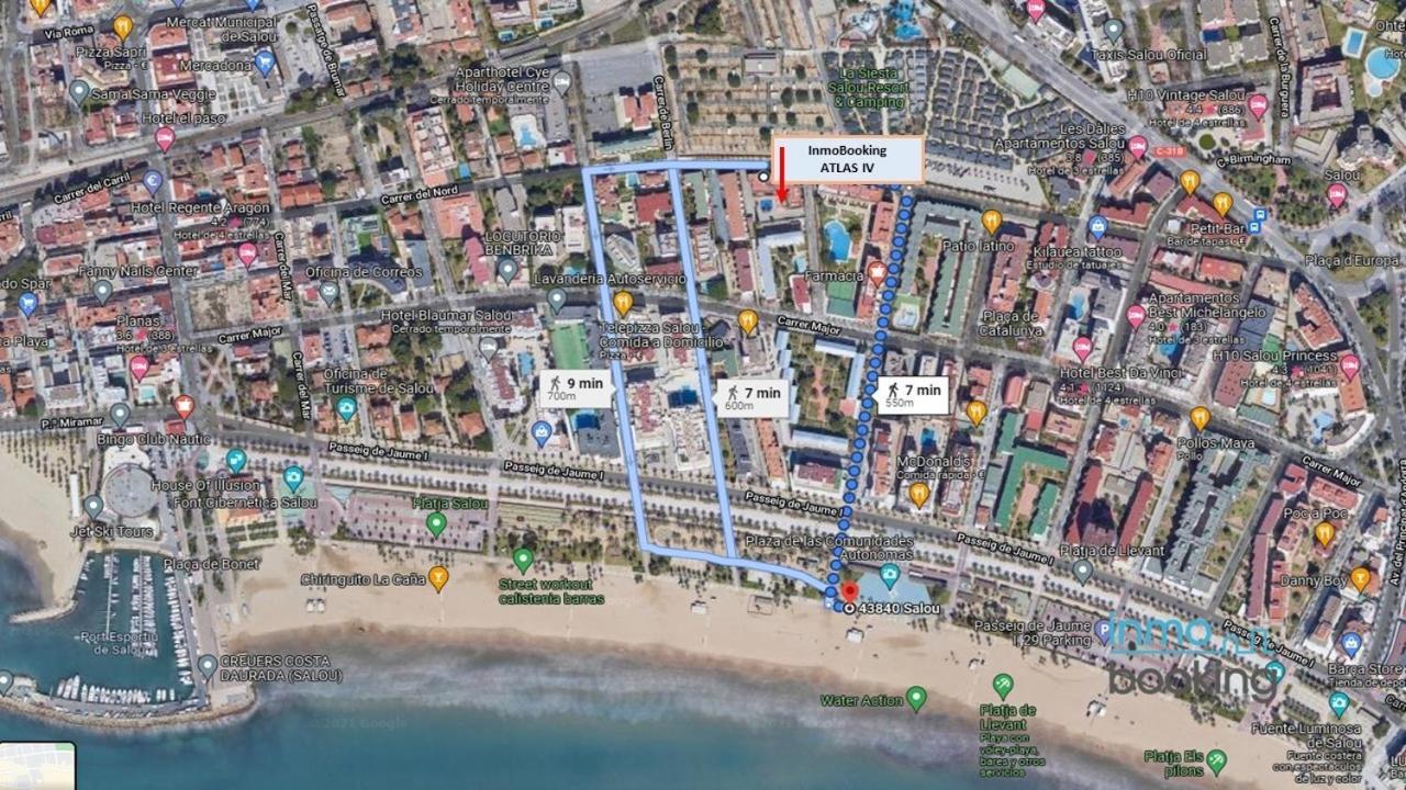 Atlas, Climatizado, Piscina, Pk Y Cerca De La Playa Salou Extérieur photo